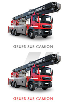 Grue sur camion