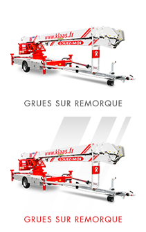 Location grues sur remorque